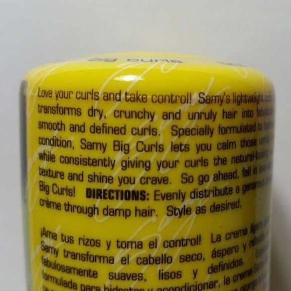 3 Samy Big Curls Lightweight Curl Creme - Picture 8 of 14